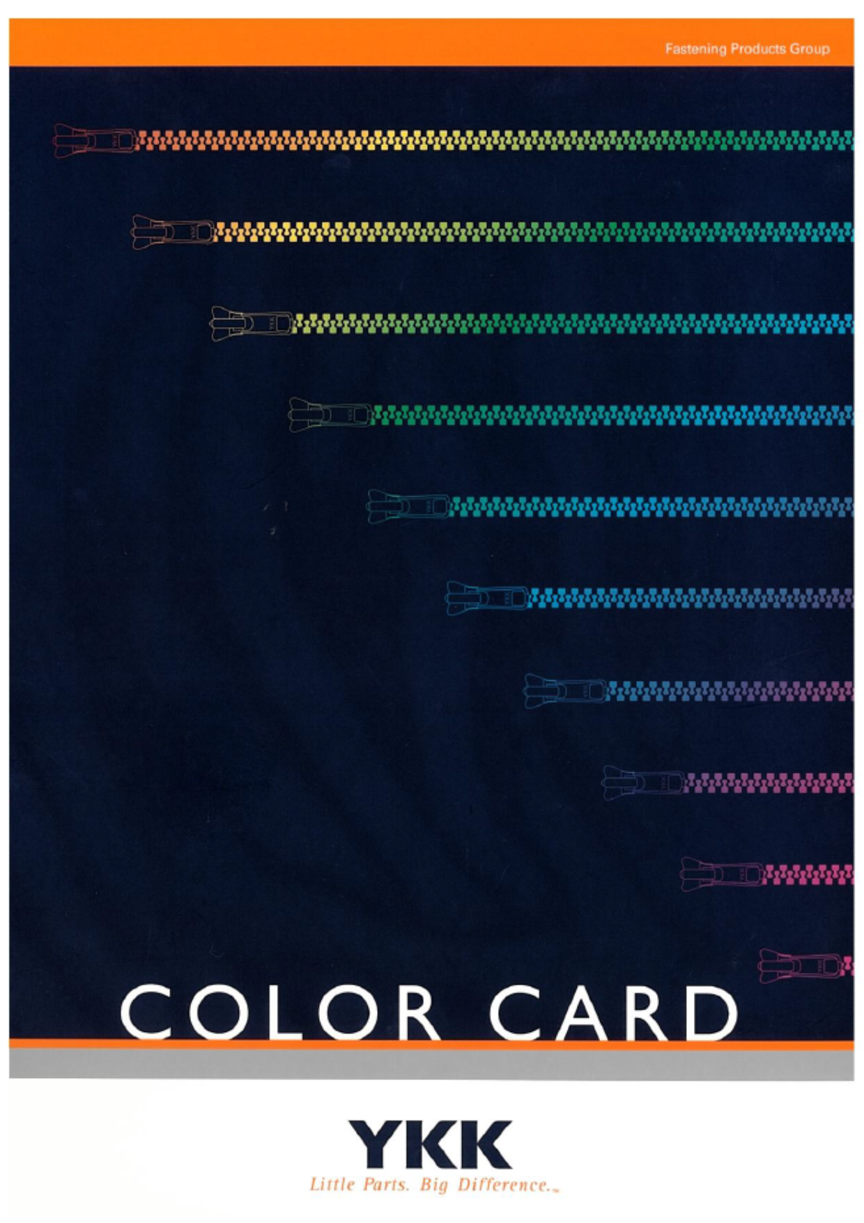 YKK Global Color Card