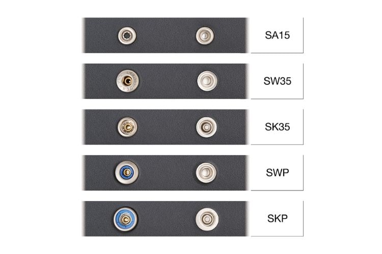 Stainless Steel Snap & Button