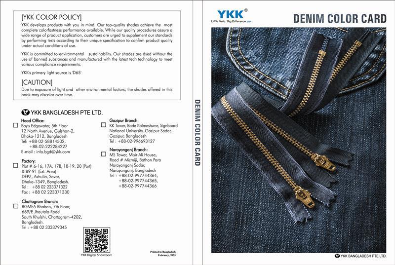 Denim Color Card