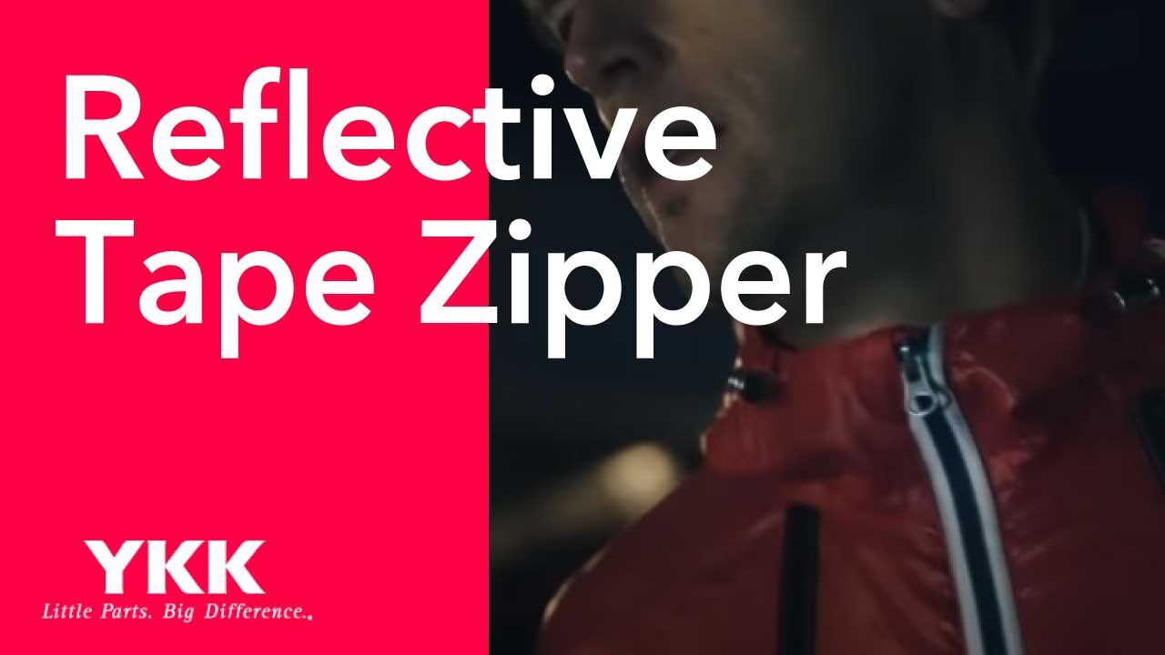 Reflective Tape Zipper